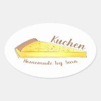 Dakota Kuchen German Dessert Cake Slice bakad av