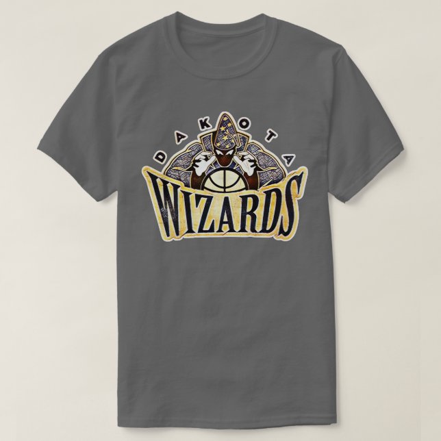Dakota Wizards Basketball T Shirt (Design framsida)