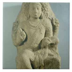 Dakshinamurti Tamil Nadu, Pallava dynasti (granit Kakelplatta
