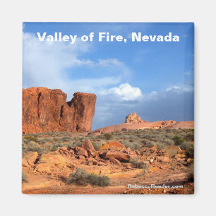 Dal av Fire, Nevada magnet