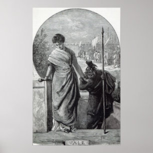 Dal från "fritidtimme", 1888 poster