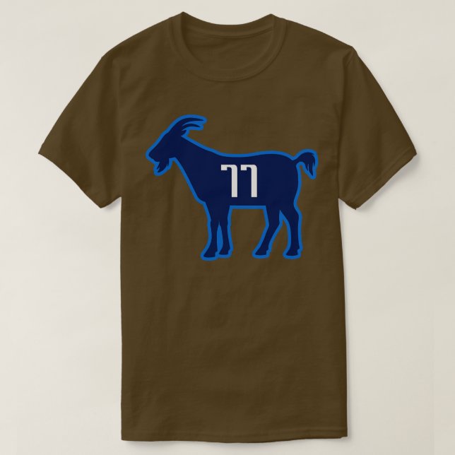 DAL GOAT 77 Light Blue T Shirt (Design framsida)