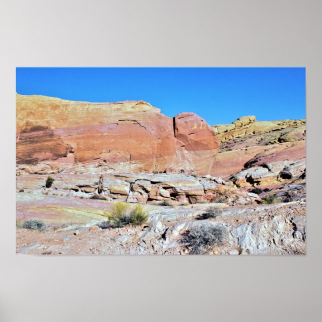 Dal of Fire Desert Ligcape Photo Poster (Framsidan)