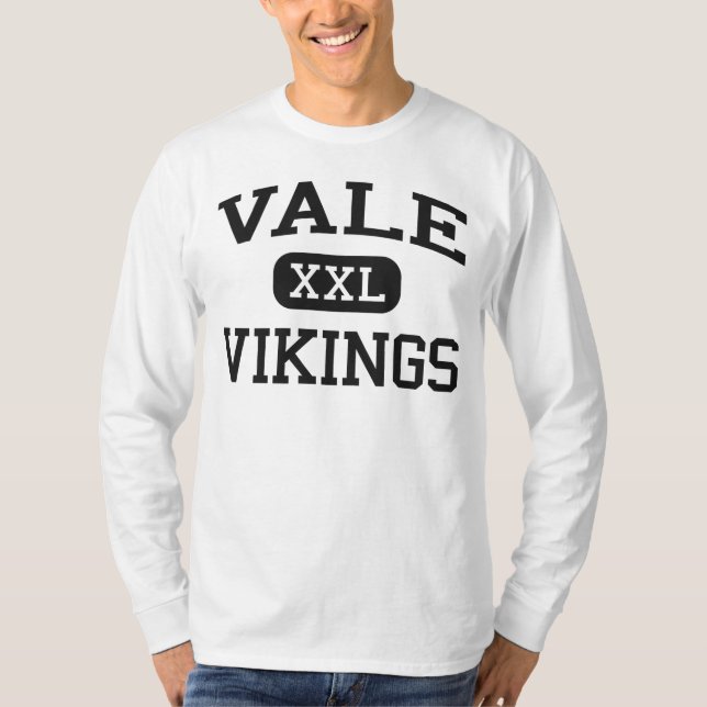 Dal - Vikings - dalhögstadium - dal Oregon T-shirt (Framsida)