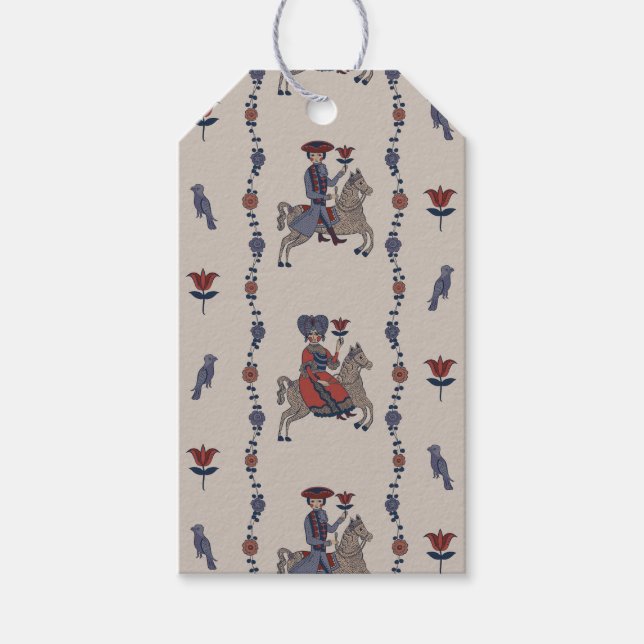 Dala B - Gift Märkre Presentetikett (Framsidan)