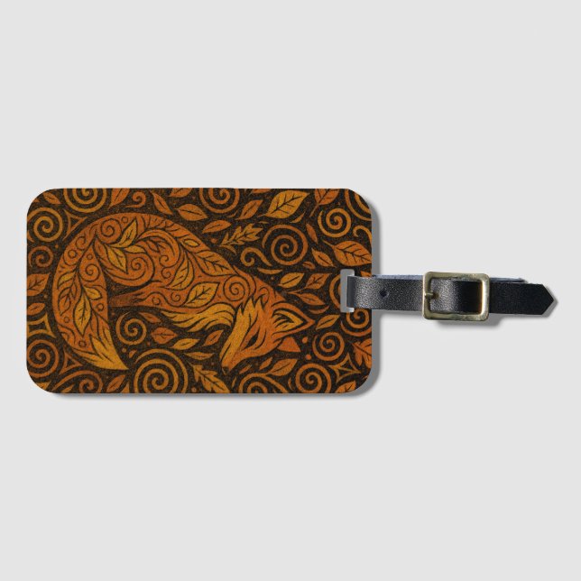 Dala-Fox Bagagebricka (Framsida horisontal)