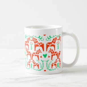 Dala häst kaffemugg