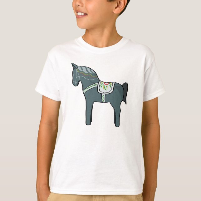 Dala häst t shirt (Framsida)