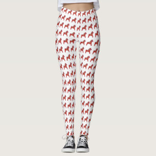 Dala hästdamasker leggings