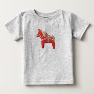 Dala Horse Baby Body T Shirt
