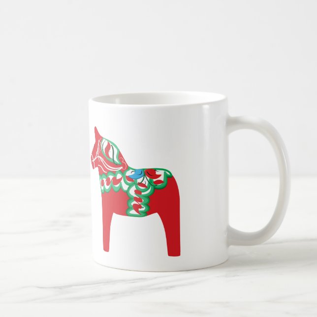 Dala Horse Coffee Kopp. Kaffemugg (Höger)