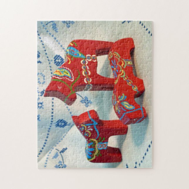Dala Horse Collection Puzzle Pussel (Vertikal)