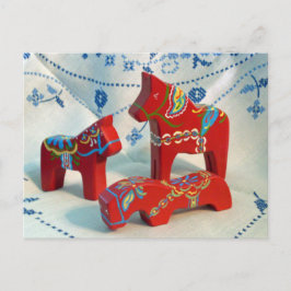 Dala Horse Collectors-vykort Vykort