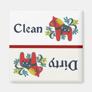 Dala Horse Dishwasher Helper Magnet