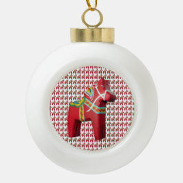 Dala Horse jul Ornament