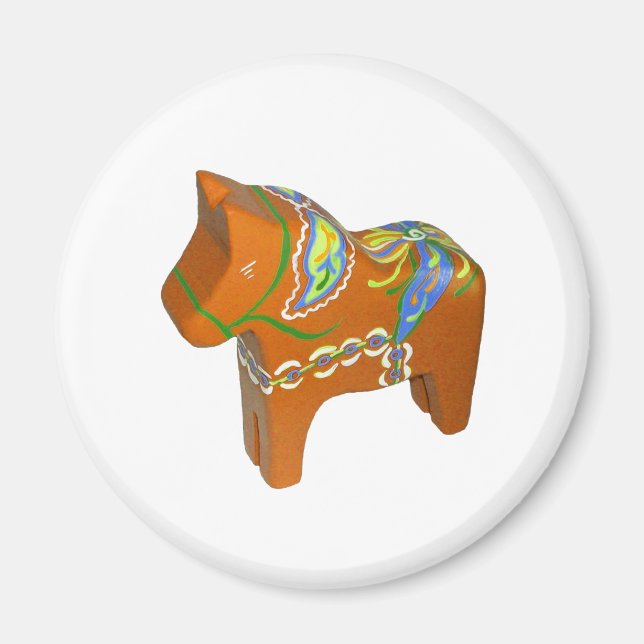 Dala Horse magnet (Framsidan)