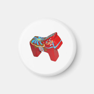 Dala horse magnet