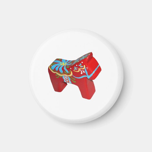 Dala horse magnet (Framsidan)
