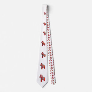Dala Horse necktie Slips