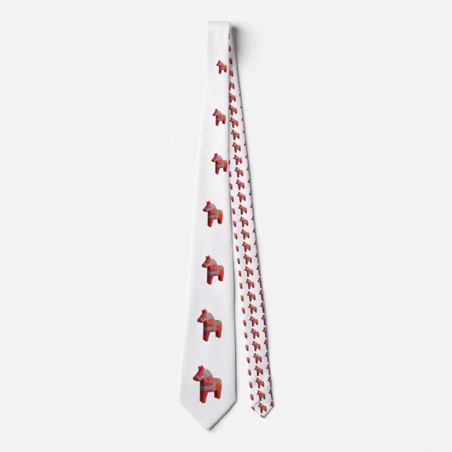 Dala Horse necktie Slips (Framsida)