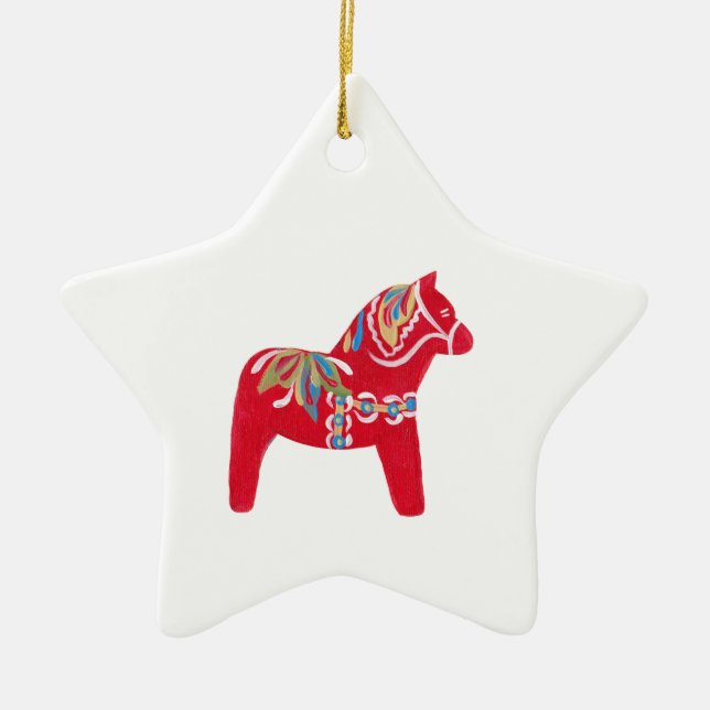 Dala Horse Ornament (Framsidan)