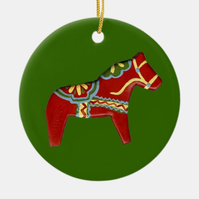 Dala Horse Ornament (Framsidan)
