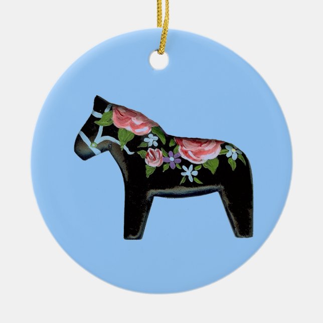 Dala Horse Ornament (Framsidan)