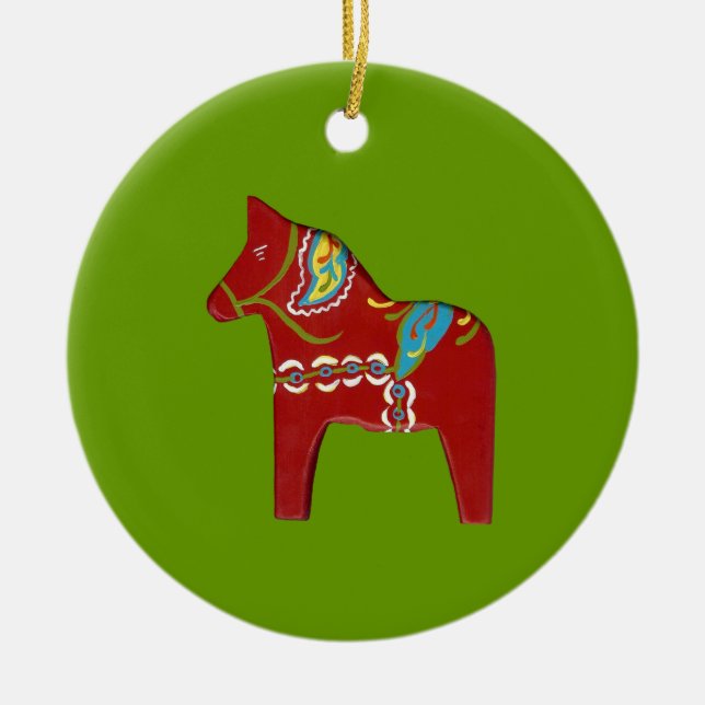 Dala Horse Ornament (Framsidan)