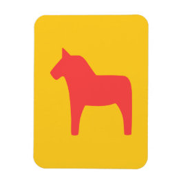 Dala Horse Photo Magnet