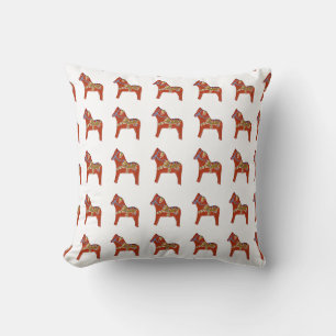Dala Horse Pillow Kudde