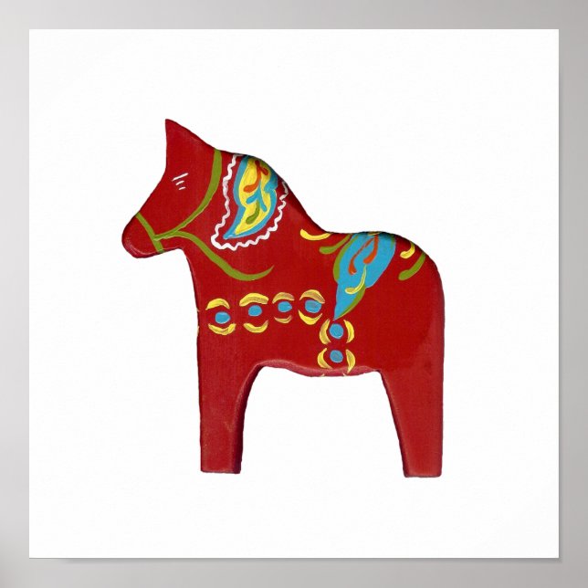 Dala Horse Poster (Framsidan)