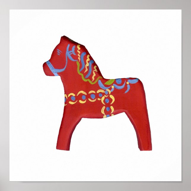 Dala Horse Poster (Framsidan)