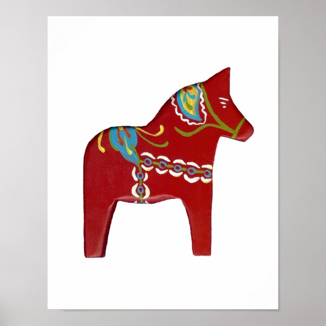 Dala Horse Poster (Framsidan)