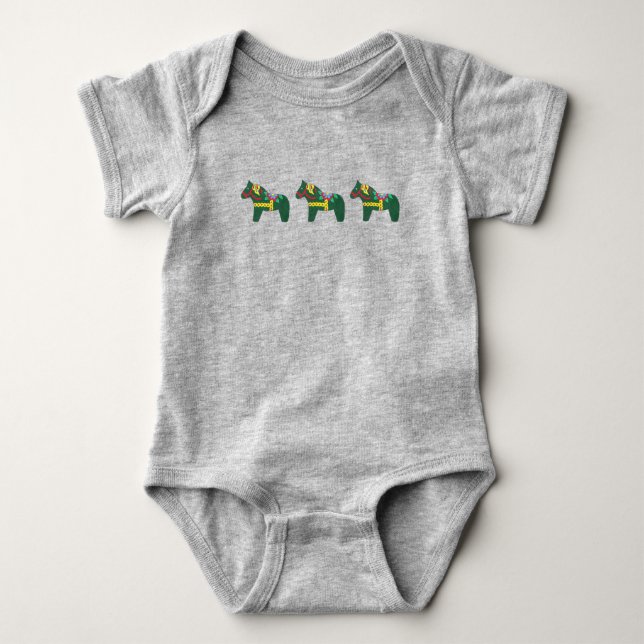 Dala Horse T Shirt (Framsida)
