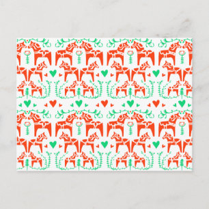 Dala Horse Vykort