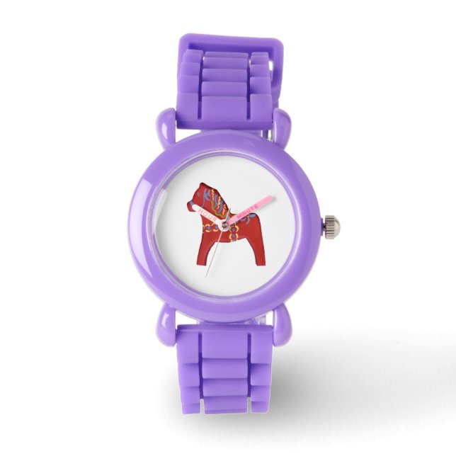 Dala Horse Watch Armbandsur (Framsida)