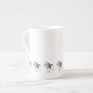 Dala Horses Benporslin Mugg