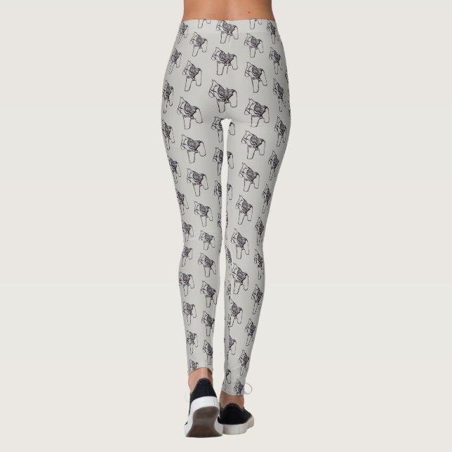 Dala Horses Leggings (Baksida)