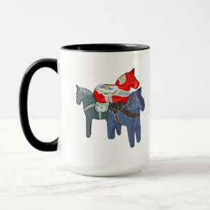 Dala Horses Mugg