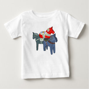 Dala Horses T Shirt