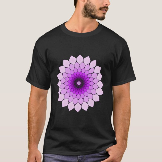 Dala Yoga Helig Energy Yoga Prana Yoga Om T Shirt (Framsida)