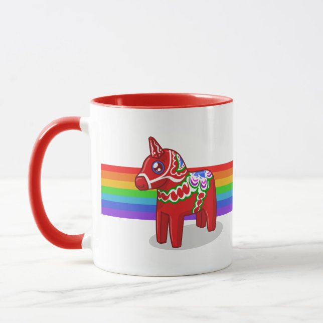 Dalacorn Rainbow Mugg (Vänster)