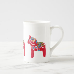 Dalahäst Benporslin Mugg