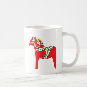 Dalahäst Dala häst Kaffemugg