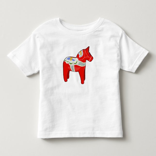 Dalahäst T Shirt (Framsida)