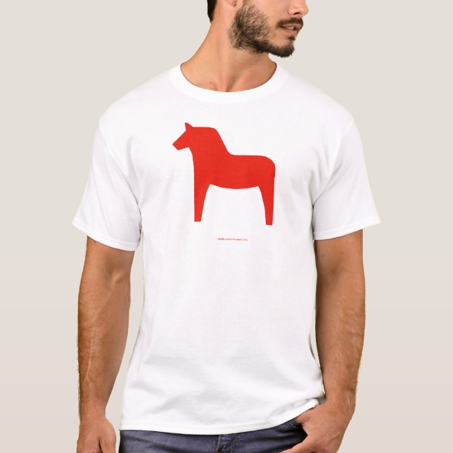 Dalahäst T Shirt (Framsida)