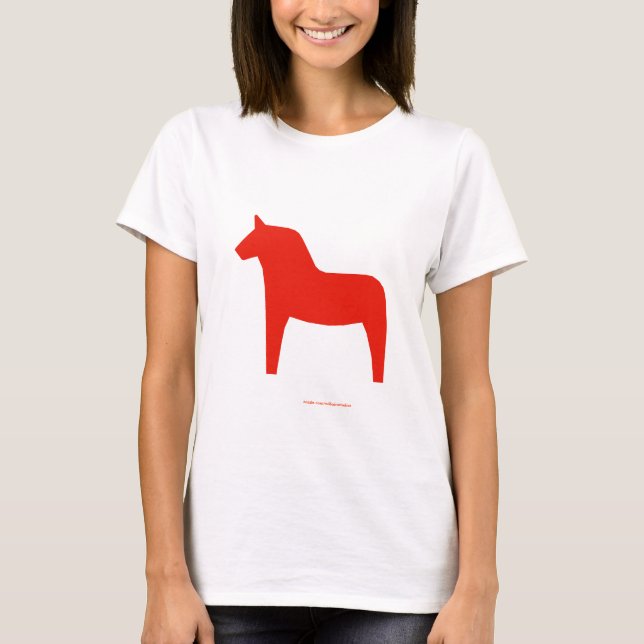 Dalahäst T-shirt (Framsida)