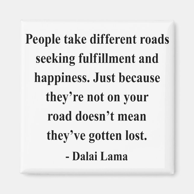 dalai lama, citat 1a magnet (Framsidan)