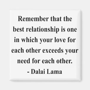 Dalai Lama citationstecken 11a Magnet