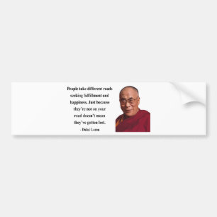 Dalai Lama citationstecken 1b Bildekal